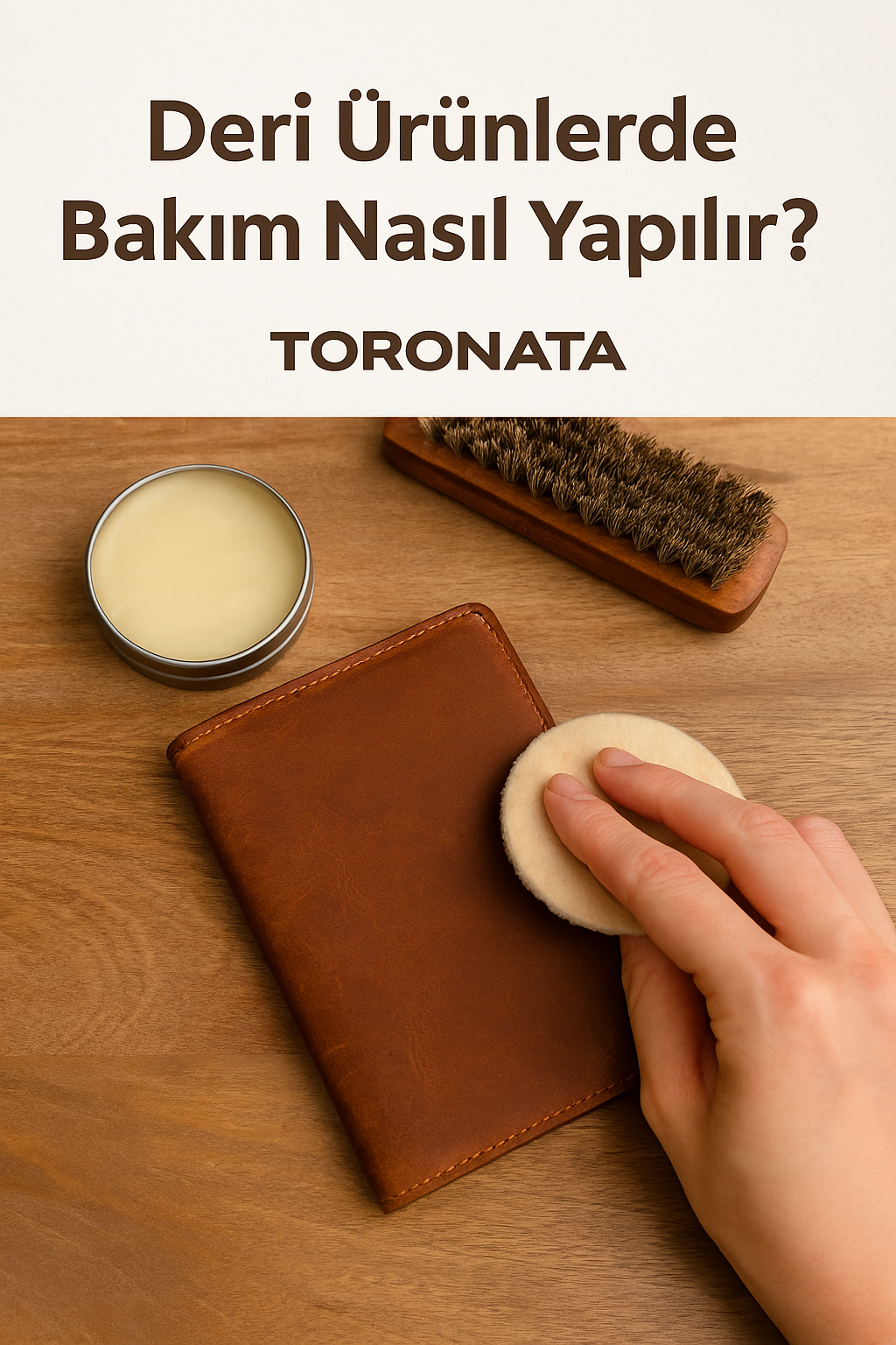 Deri Ürünlerde Bakım Nasıl Yapılır? | TORONATA