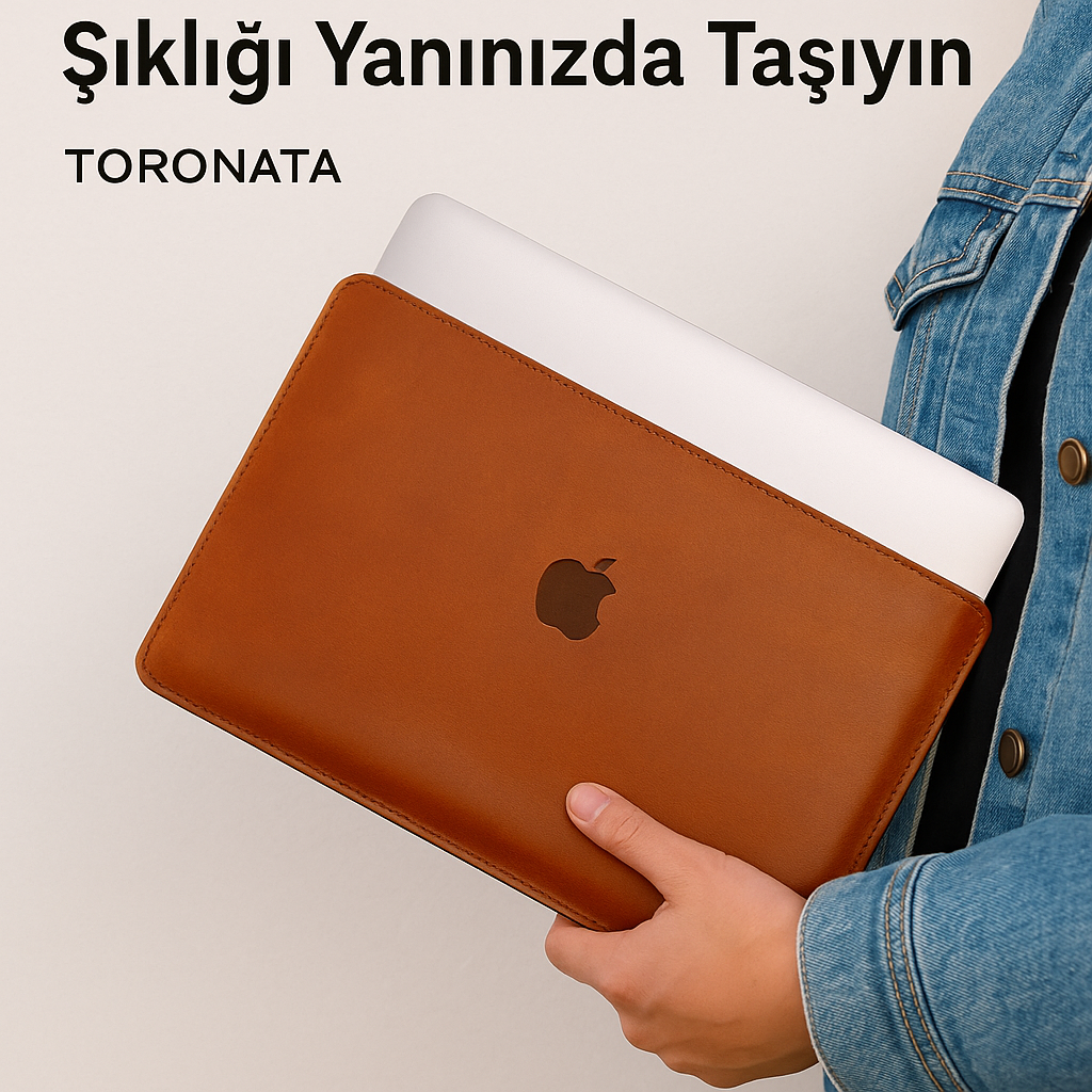 Deri MacBook Kılıfı ile Şıklığı Yanınızda Taşıyın | TORONATA