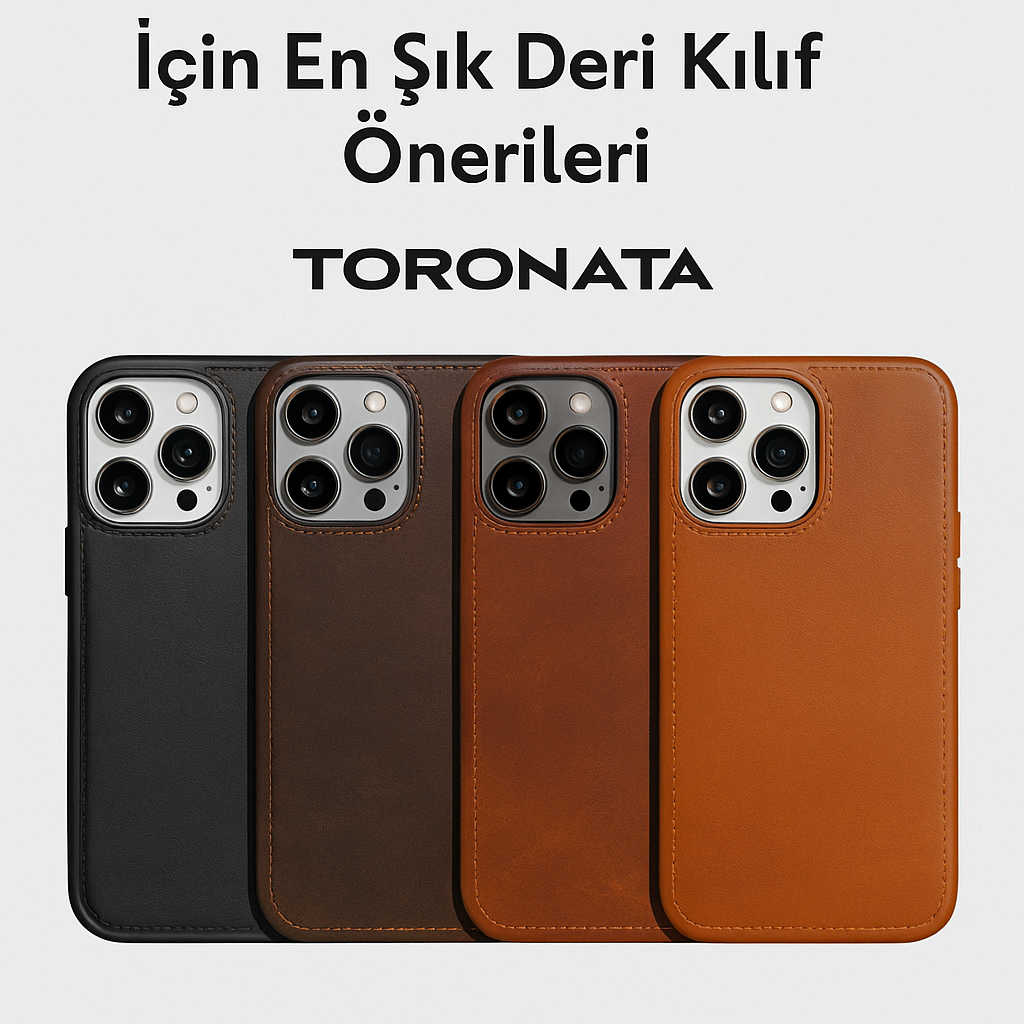iPhone 14 Serisi için En Şık Deri Kılıf Önerileri | TORONATA
