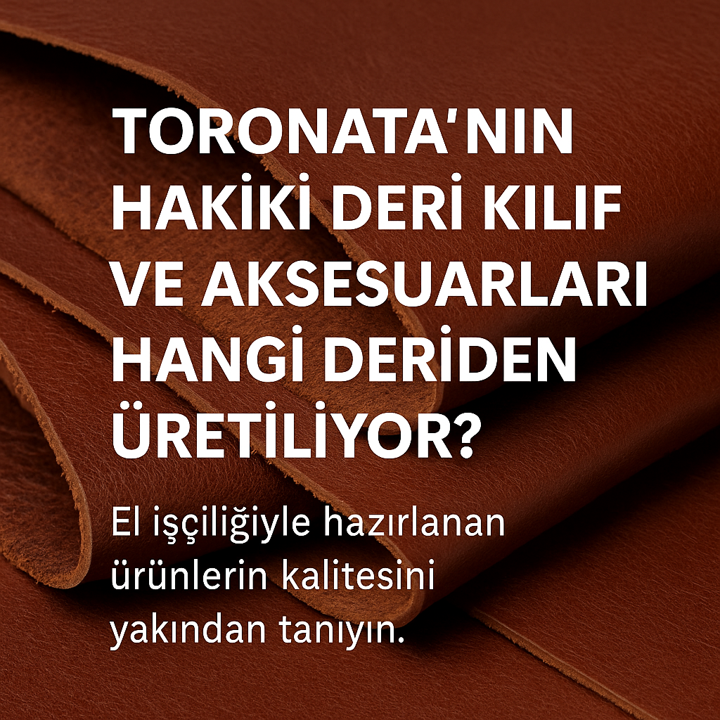TORONATA Ürünleri Hangi Deriden Üretiliyor? | TORONATA
