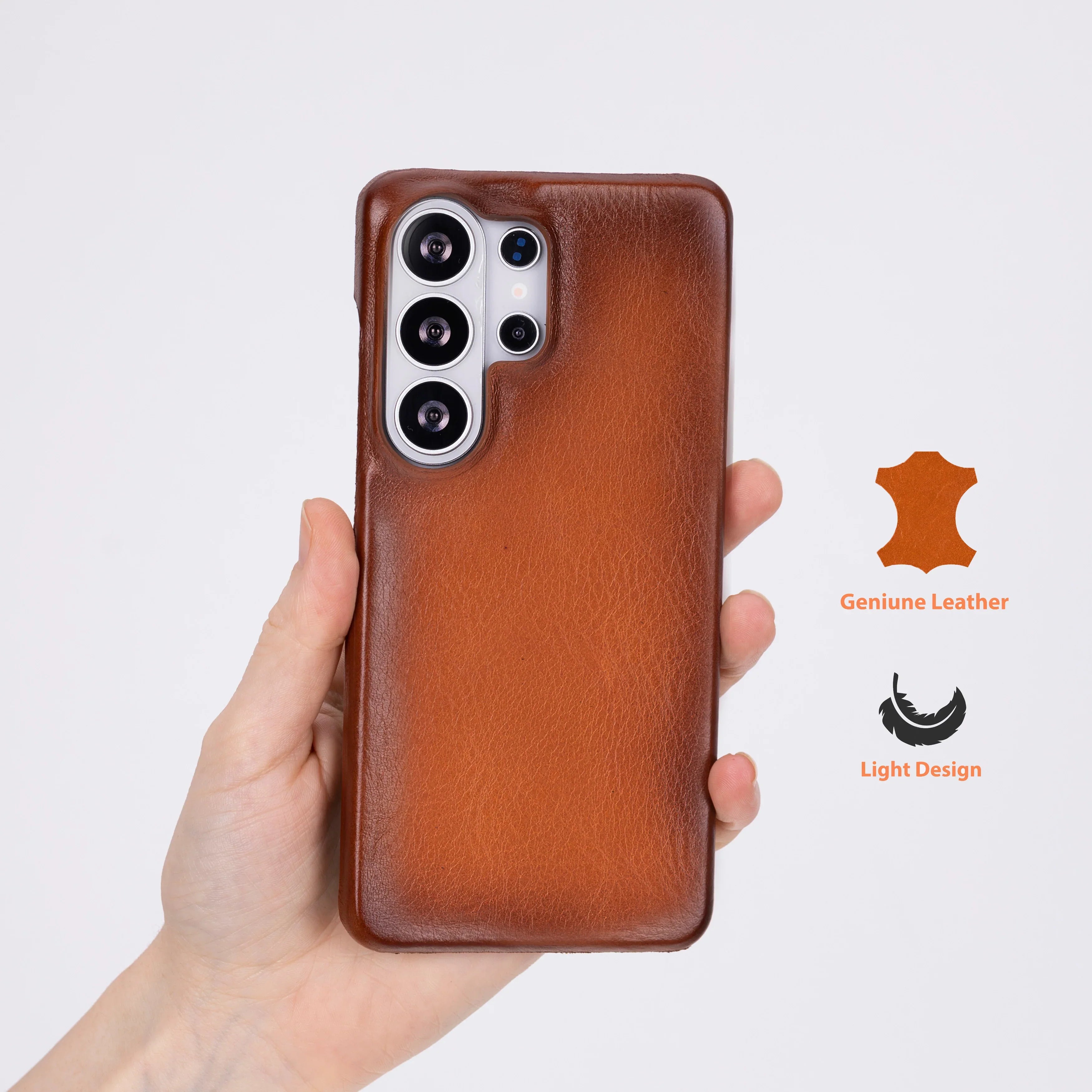 Marion Samsung Galaxy S26 Ultra Leather Case - TORONATA #color_taba