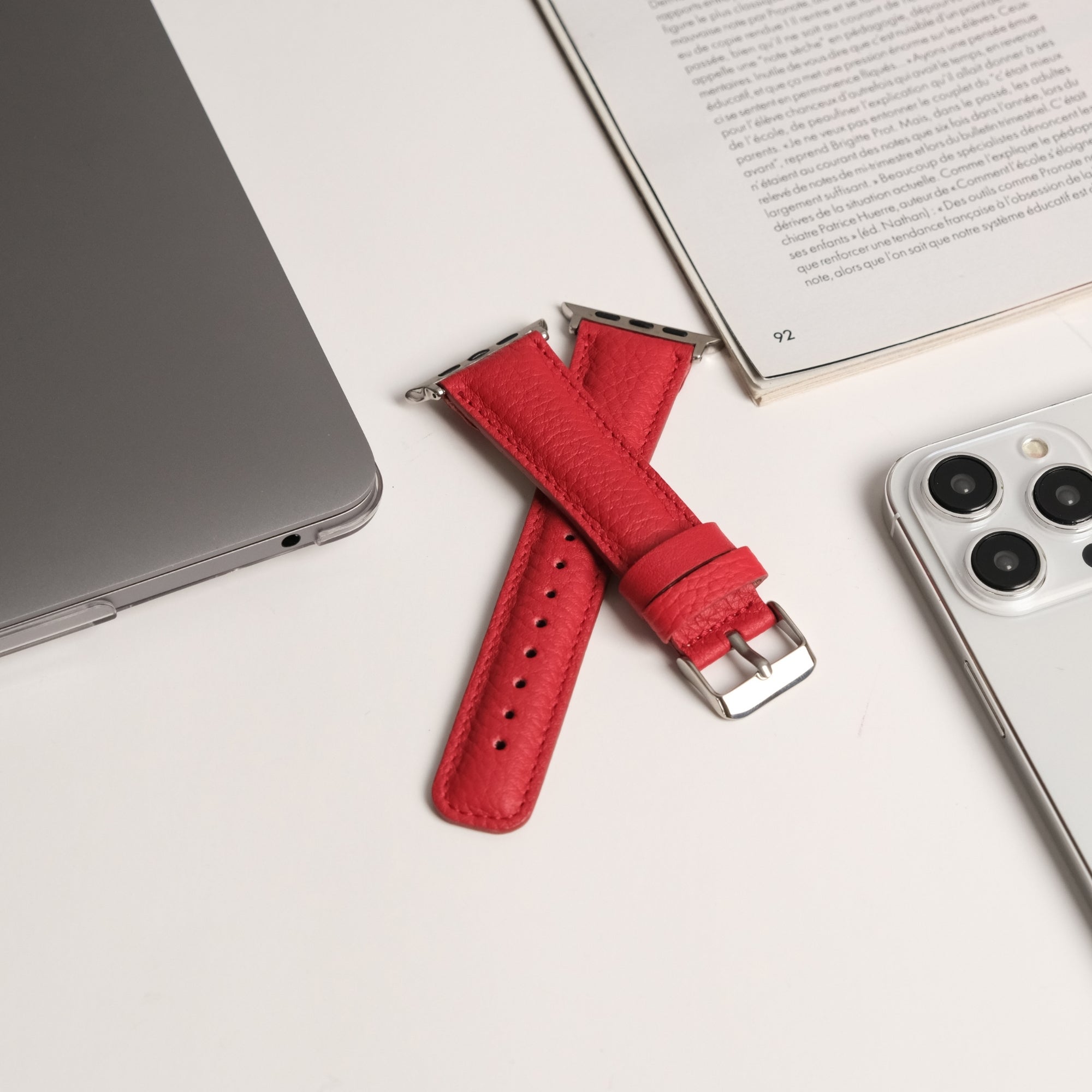 jakson apple watch kordon kirmizi