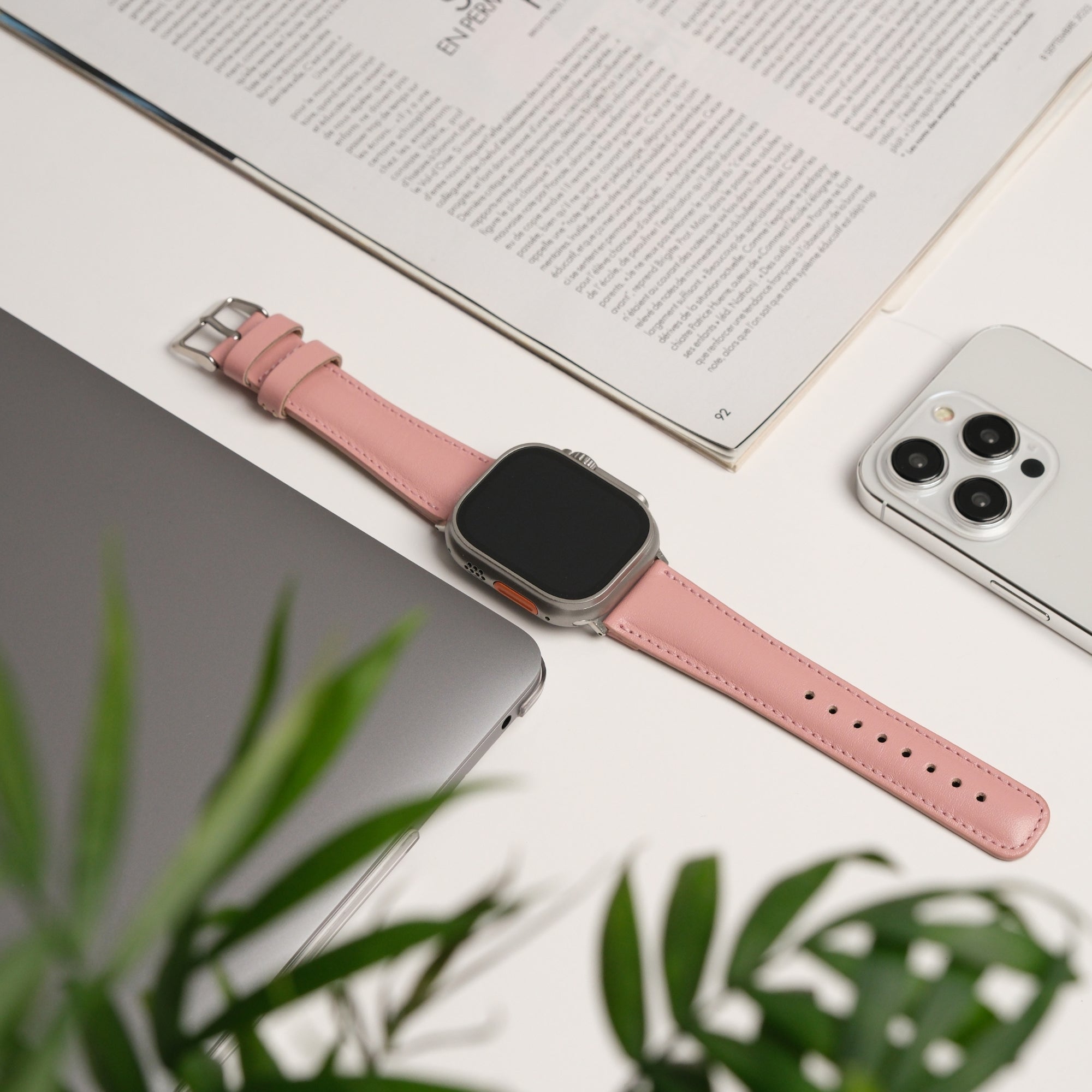 jakson apple watch kordon pembe