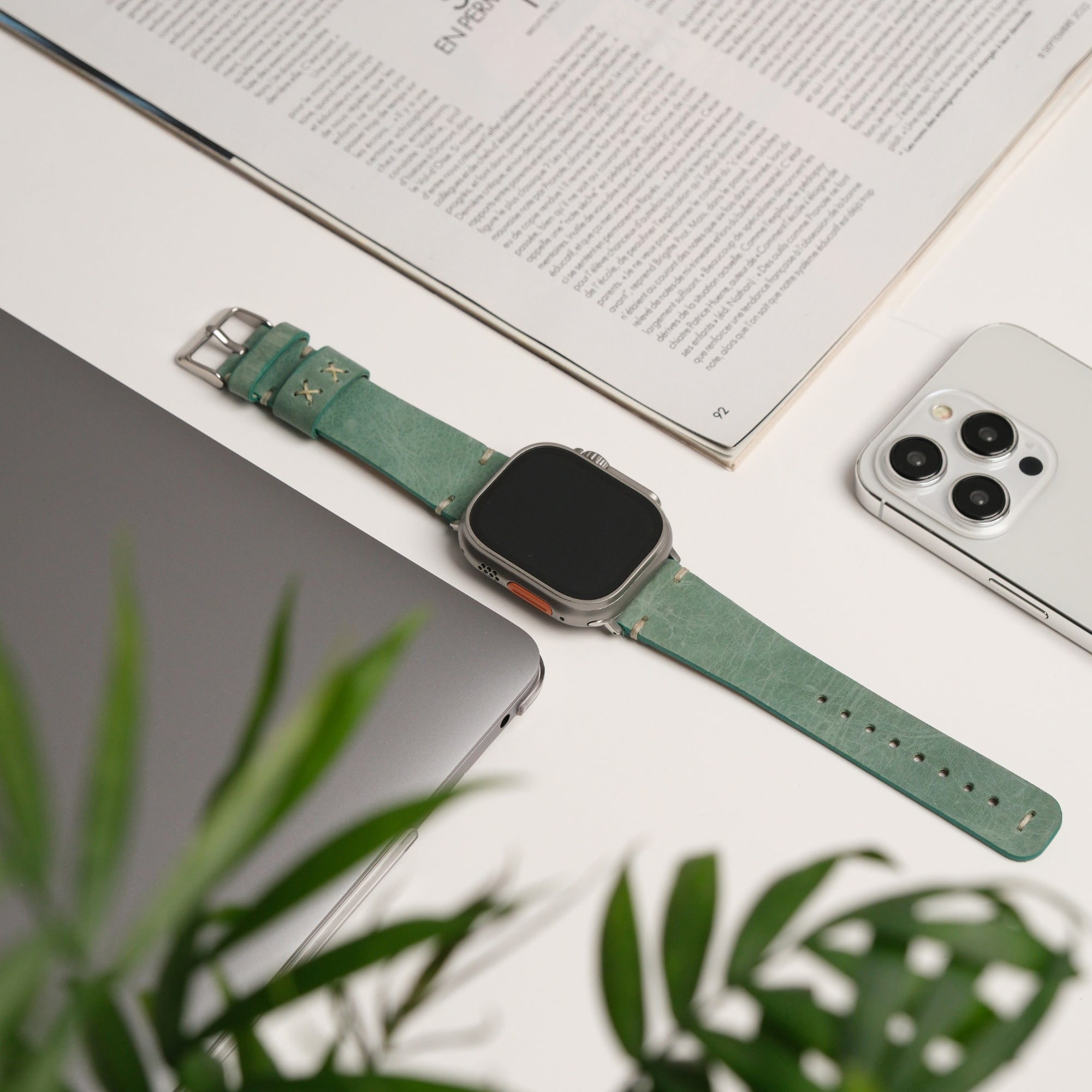 jakson apple watch kordon yesil