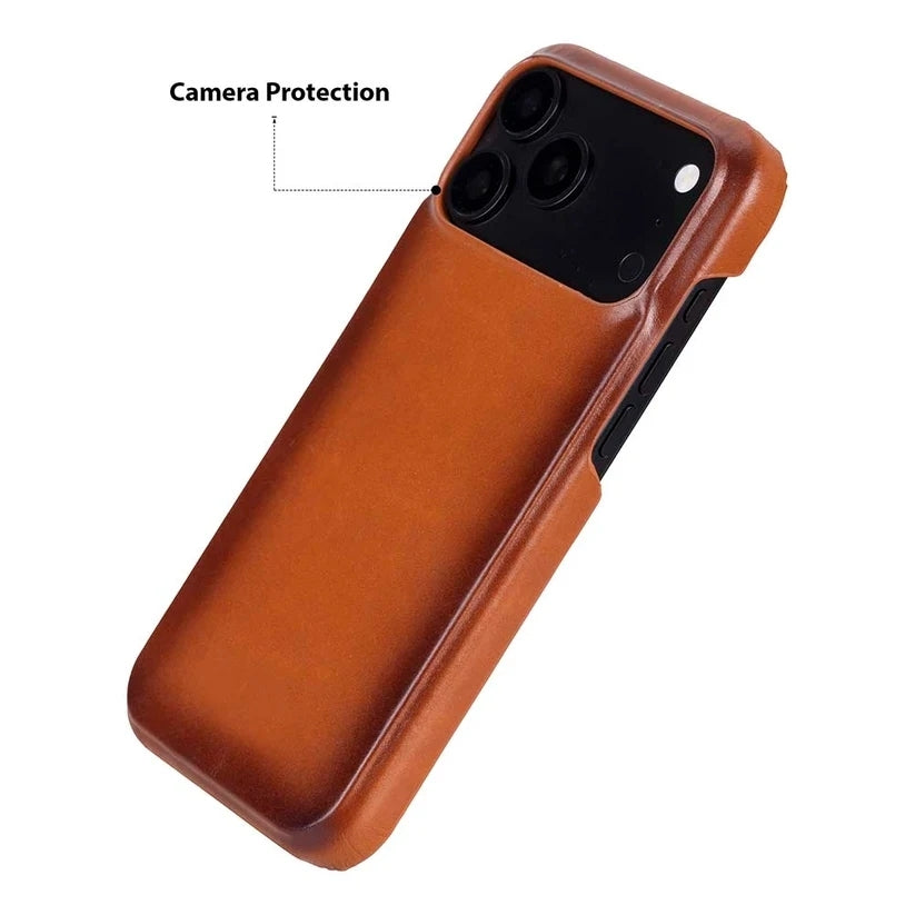 Ventura iPhone 18 Pro Max Hakiki Deri MagSafe Kılıf