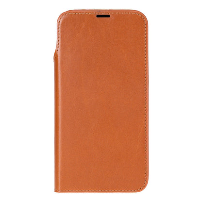 Decatur iPhone 18 full-grain leather folio case - Tan - view 32 
