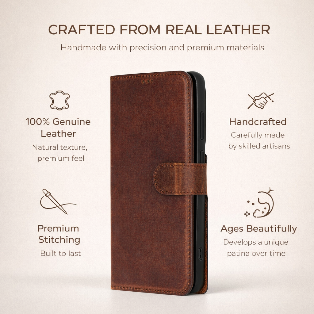 s26 ultra wallet case #color_antik-kahve