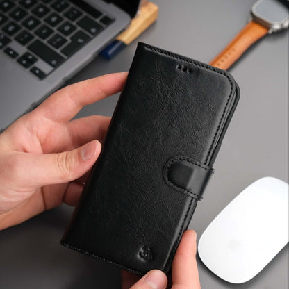 Casper iPhone 18 Pro Max full-grain leather wallet case - Black - view 36 