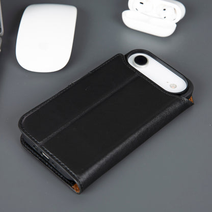 Casper iPhone 17 Air Hakiki Deri Cüzdan Kılıfı
