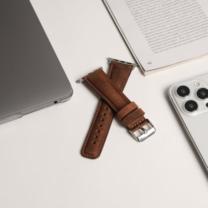 jakson apple watch kordon antik kahve taba 