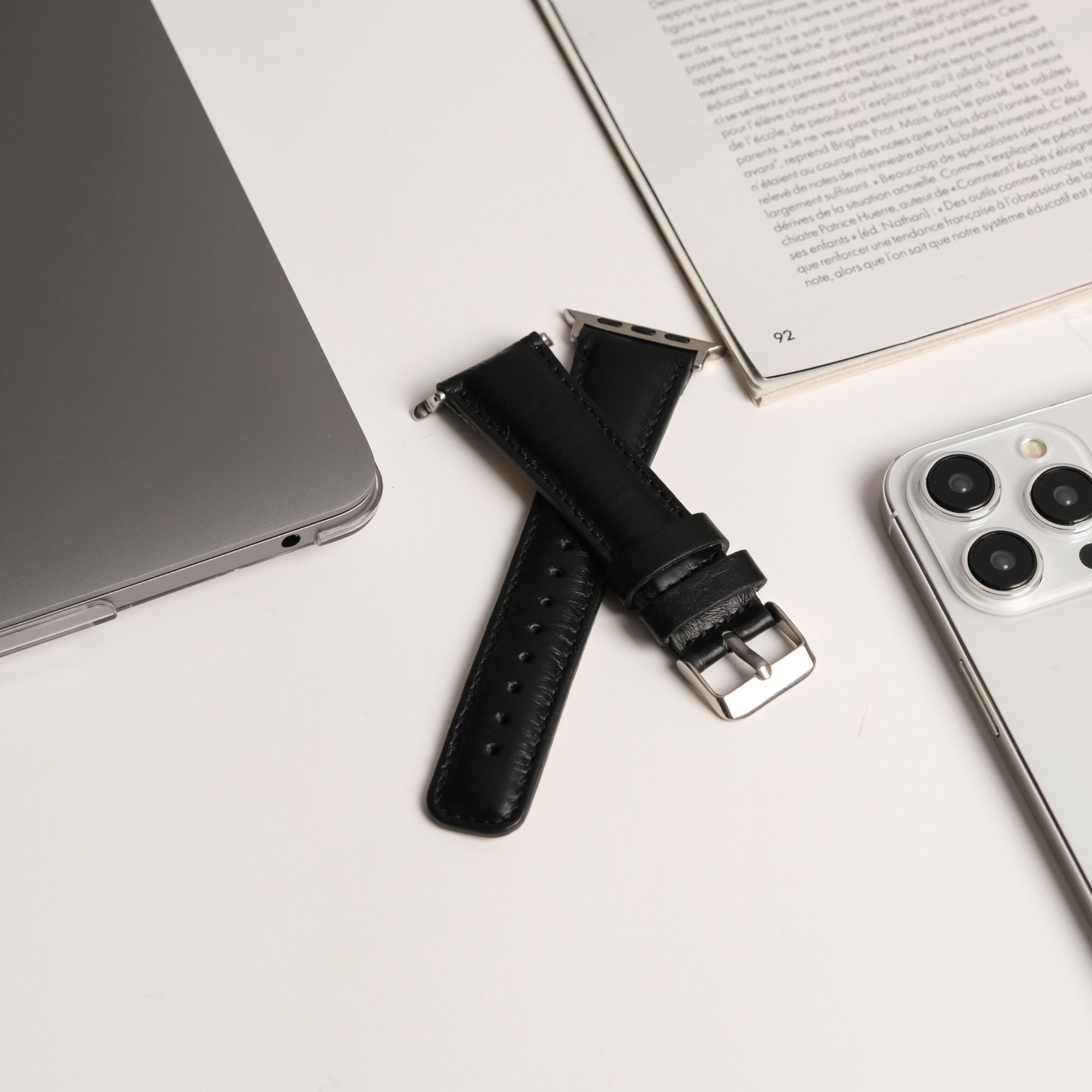 jakson apple watch kordon siyah 