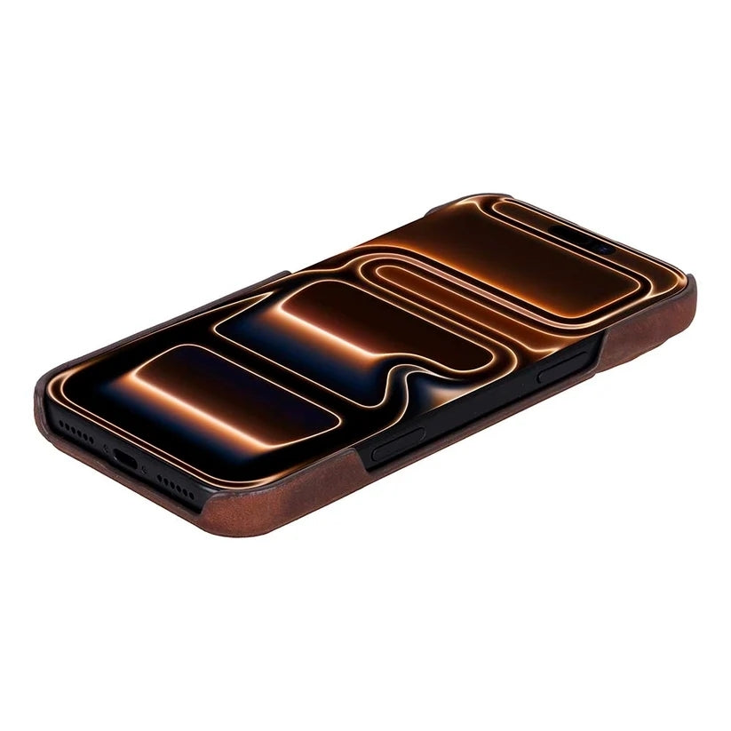 Ventura iPhone 18 Pro Max Hakiki Deri MagSafe Kılıf 