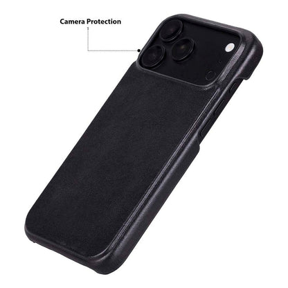 Ventura iPhone 18 Pro Max Hakiki Deri MagSafe Kılıf 
