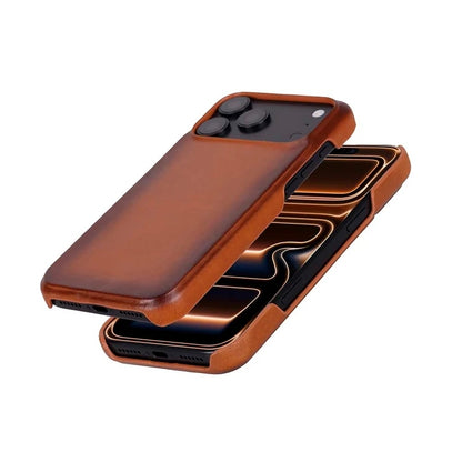 Ventura iPhone 18 Pro Max Hakiki Deri MagSafe Kılıf 